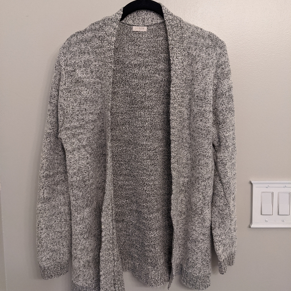 J Crew Gray Cardigan